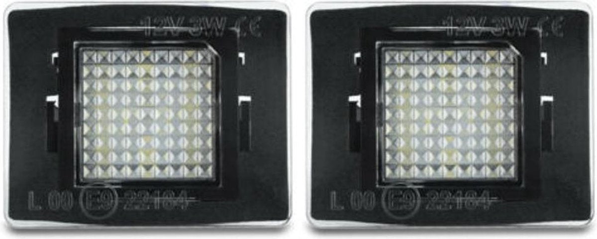 LED Kentekenverlichting  Mercedes A-klasse W176 2012-2018 superwit