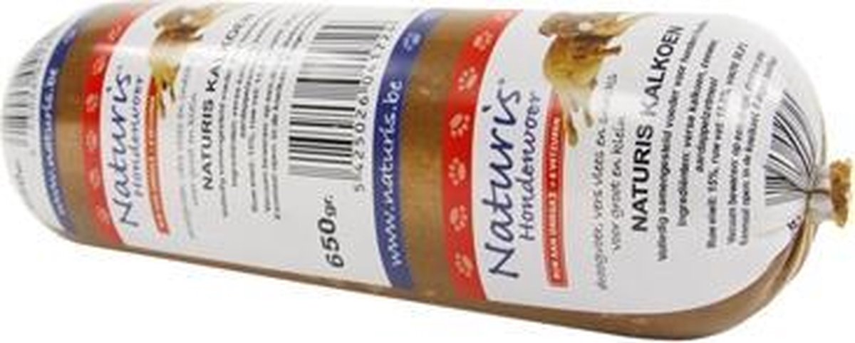 Naturis houdbaar kalkoen - 650 gr - 1 stuks