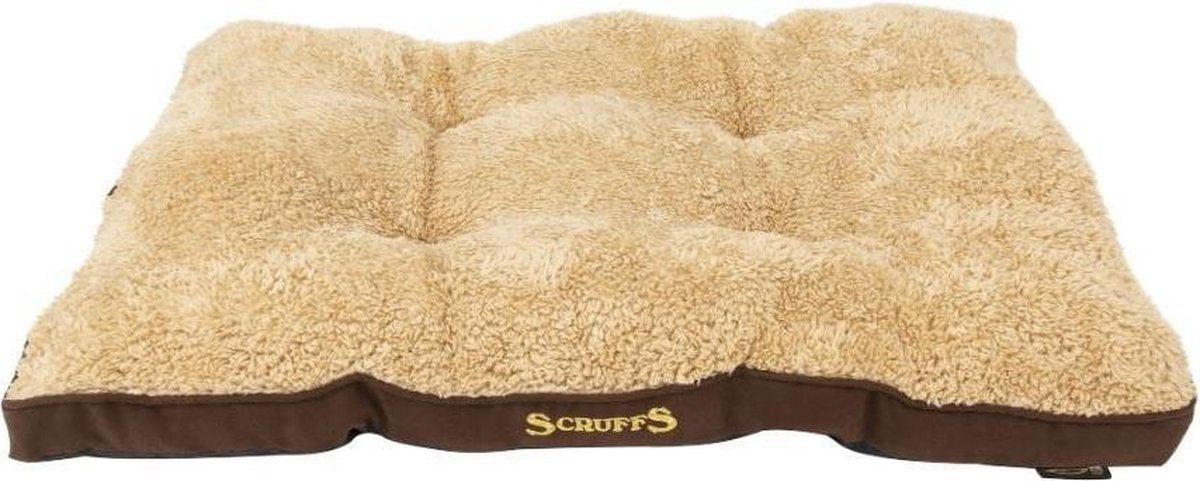 Scruffs Cosy Comfortabel hondenkussen - Bruin - 100 x 70 cm
