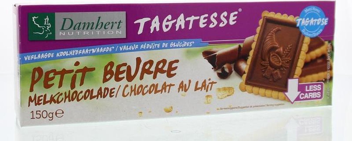 Damhert Petit Beurre Melkchocolade 125 gr