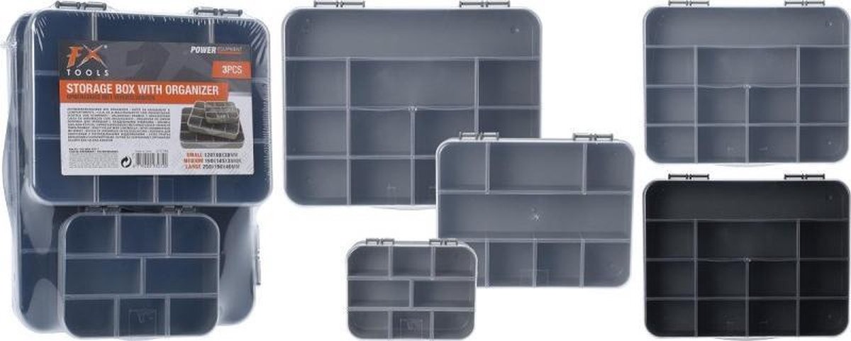 Sorteerdoos Set 3 Stuks