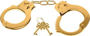Gold Metal Cuffs - Handcuffs -