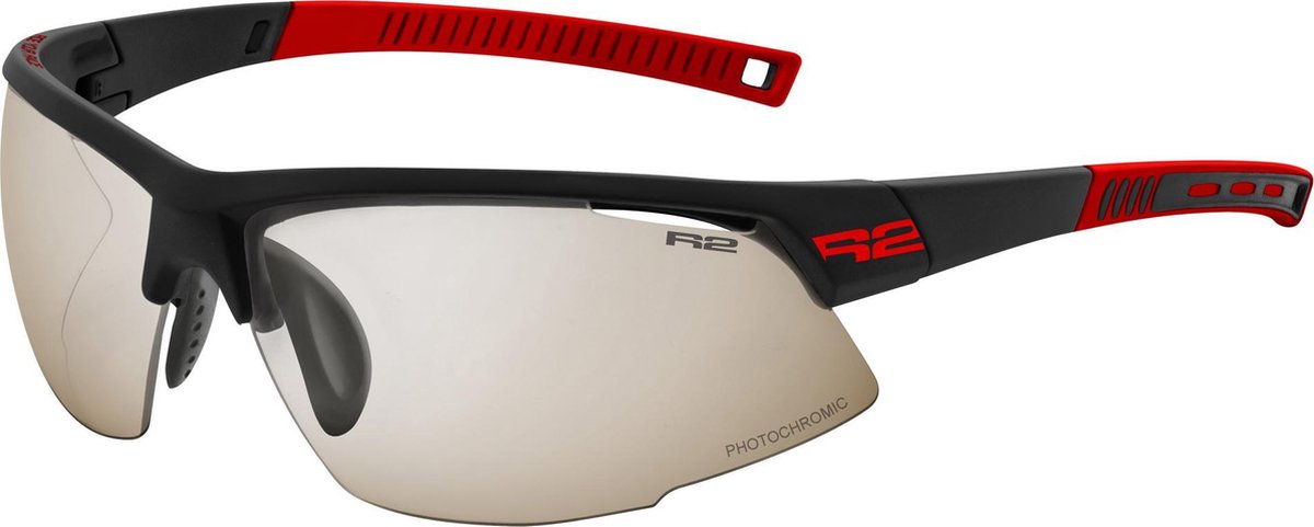 R2 Racer Fietsbril - Sport Zonnebril Zwart/Rood