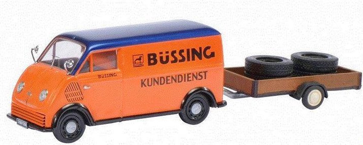 Dkw Schnelllaster Bussing +Aanhanger