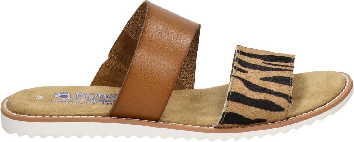 Bobs by Skechers Blazing Star dames slipper - Bruin multi - Maat 41