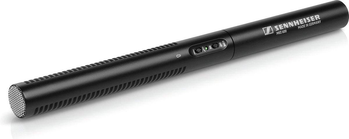 Sennheiser MKE 600 Cameramicrofoon Zendmethode:Kabelgebonden Incl. windkap