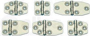 RVS Scharnier 44x46mm - Boring 5mm | Allpa