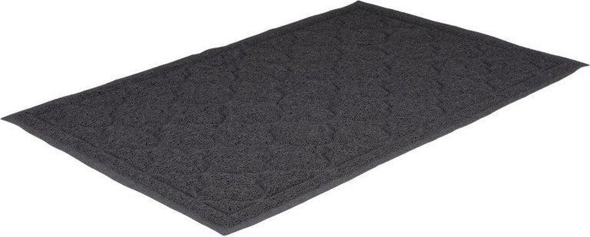 Kattenbakmat Antraciet XXL 60x90cm