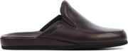 Rohde Mannen Leren Pantoffels / Herenschoenen Harde zool Sloffen - 6607 - Bordeaux - Maat 45