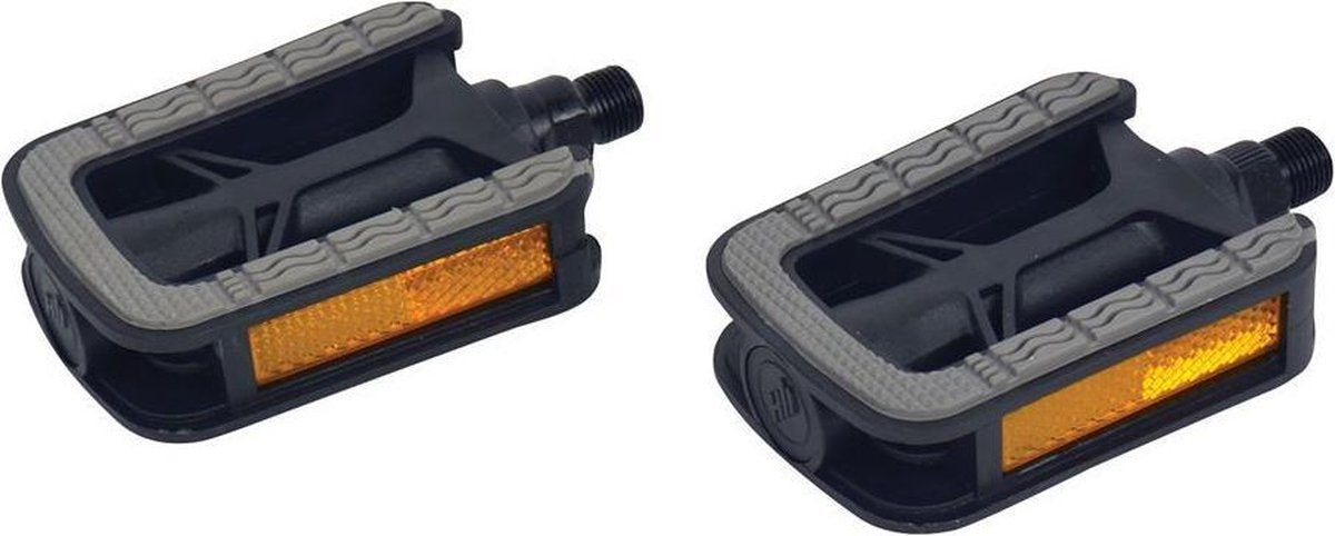 Dresco - Fietspedalen - Anti-slip - Zwart