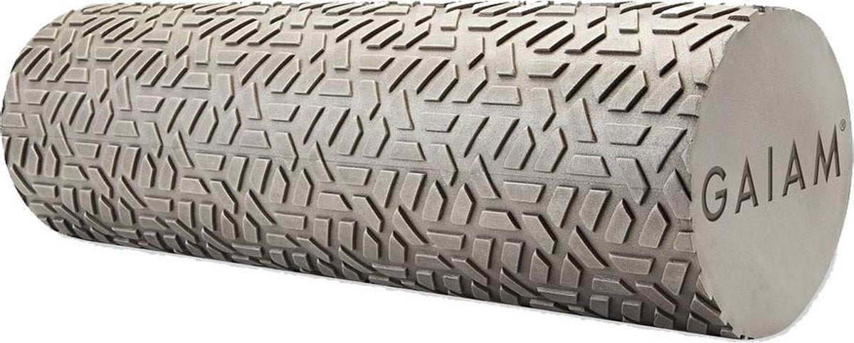 Gaiam Foam Roller - Restore Textured Roller - Grijs