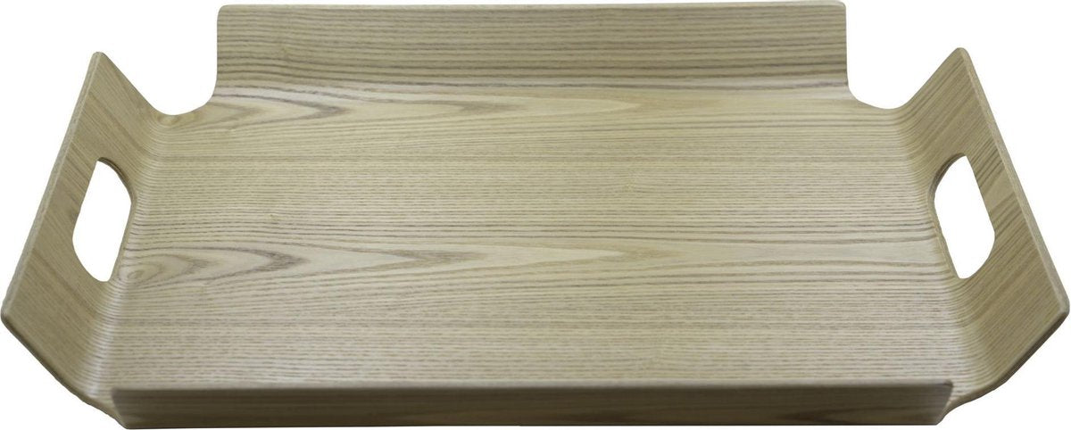 Point-Virgule Dienblad - Met Opstaande Rand - Naturel - 44.5 x 33.5 x 4.5cm