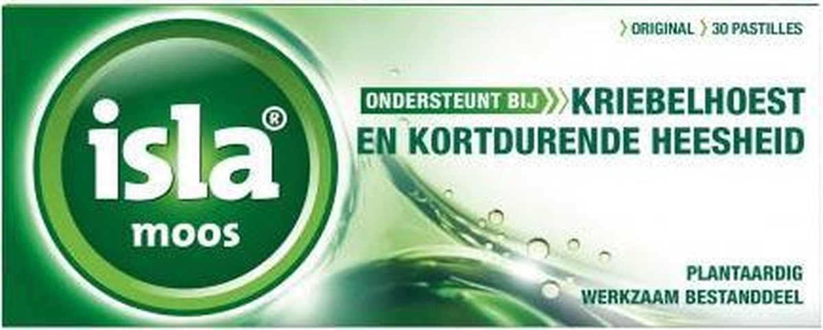 Isla Moos Keelpastilles