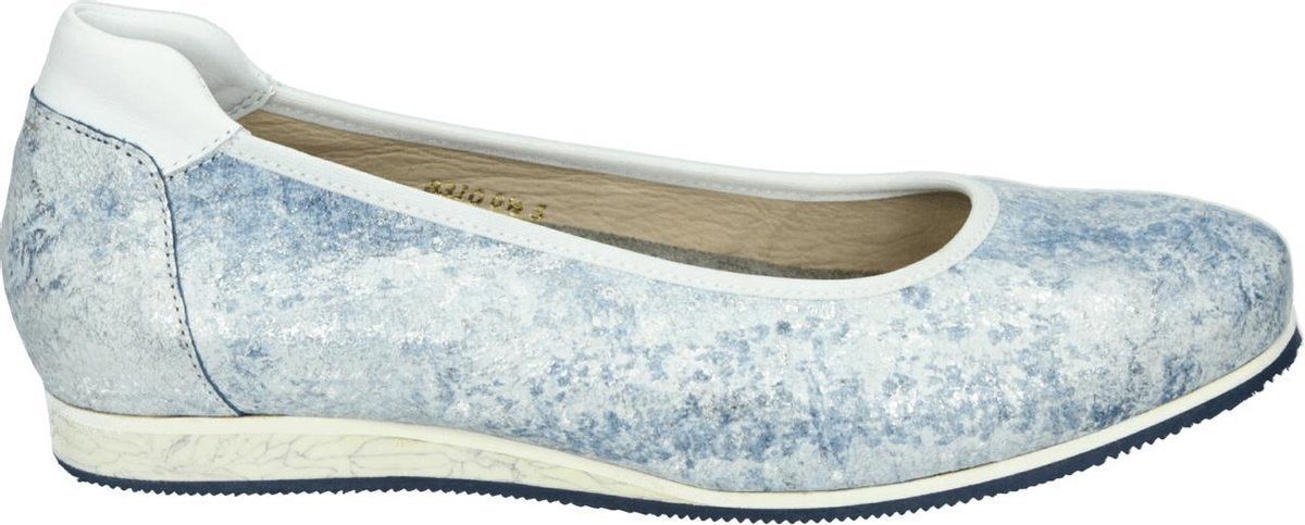 Verhulst 8310A-60-105 G - Volwassenen Ballerinaschoenen - Kleur: Blauw - Maat: 44