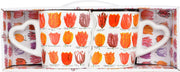 Memoriez Dubbele Mok Tulpen - set van 2