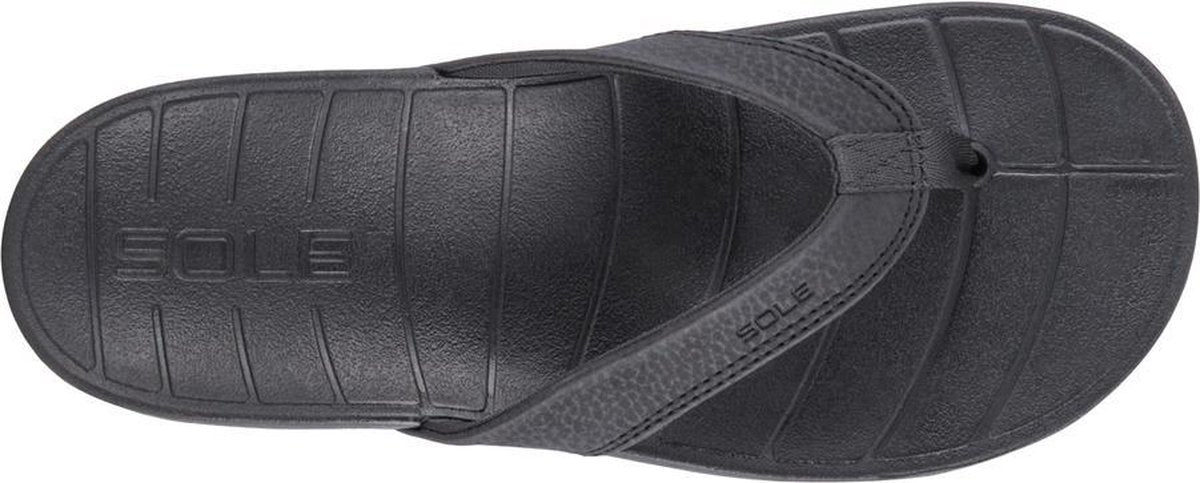 Sole dames slipper Baja zwart