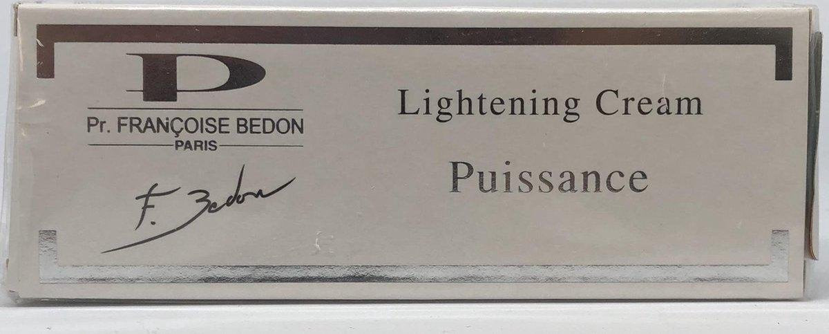 Pr Francoise Bedon - Puissance Lightening cream