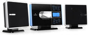 USB-stereo-installatie Auna VCP-191 MP3 CD SD AUX zilver