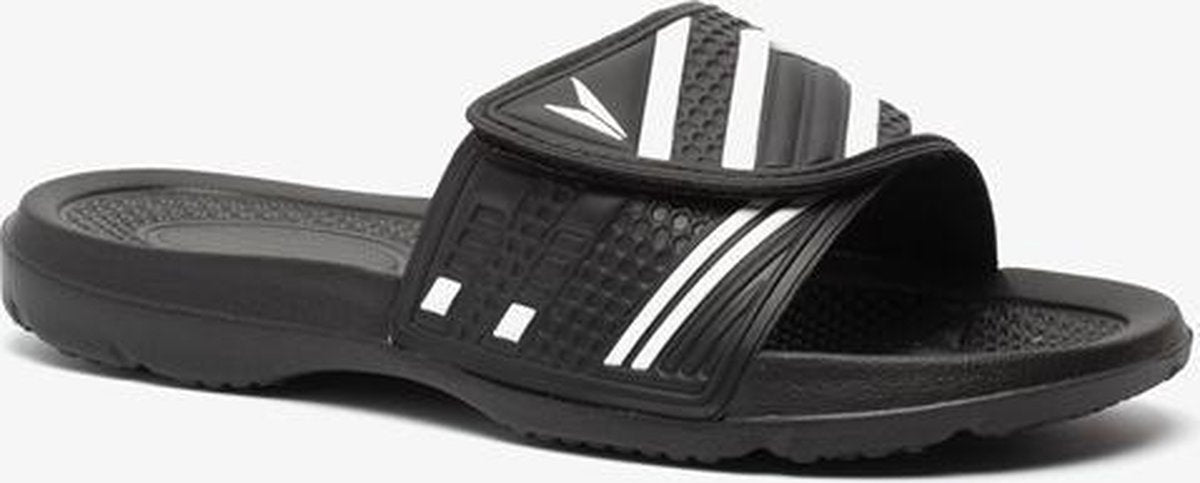Dutchy dames badslippers zwart - Zwart - Maat 40