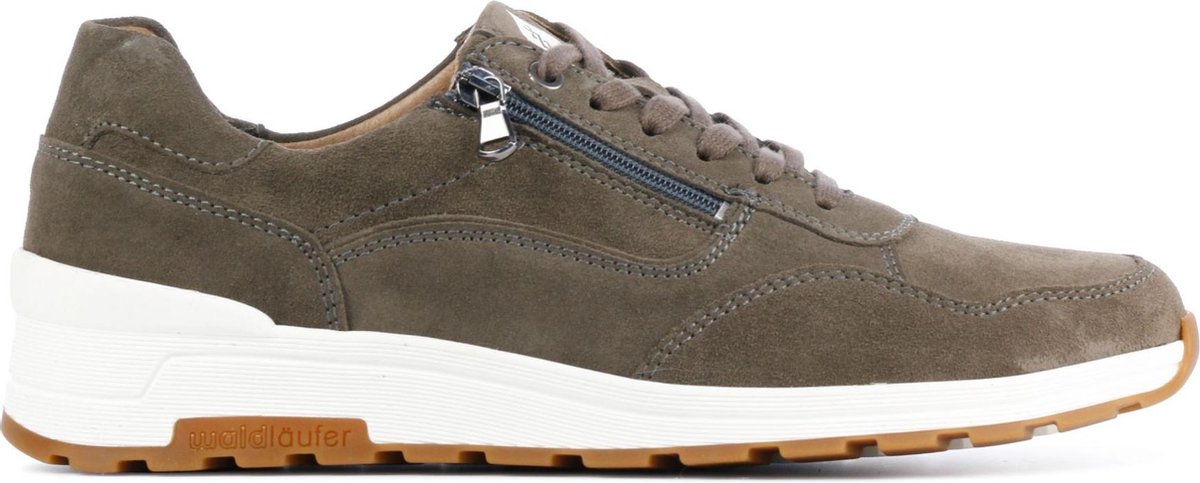 Waldlaufer Mannen Leren Lage sneakers / Herenschoenen 734007 - Taupe - Maat 46
