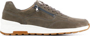Waldlaufer Mannen Leren Lage sneakers / Herenschoenen 734007 - Taupe - Maat 45