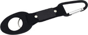 Karabijn - Karabijnhaak - Waterfles houder - Gesp - Nieuwe Aankomst - Sport - Outdoor  -  Waterfleshouder - Camping - Wandelen - Aluminium Rubber Gesp - Haak - Zwart