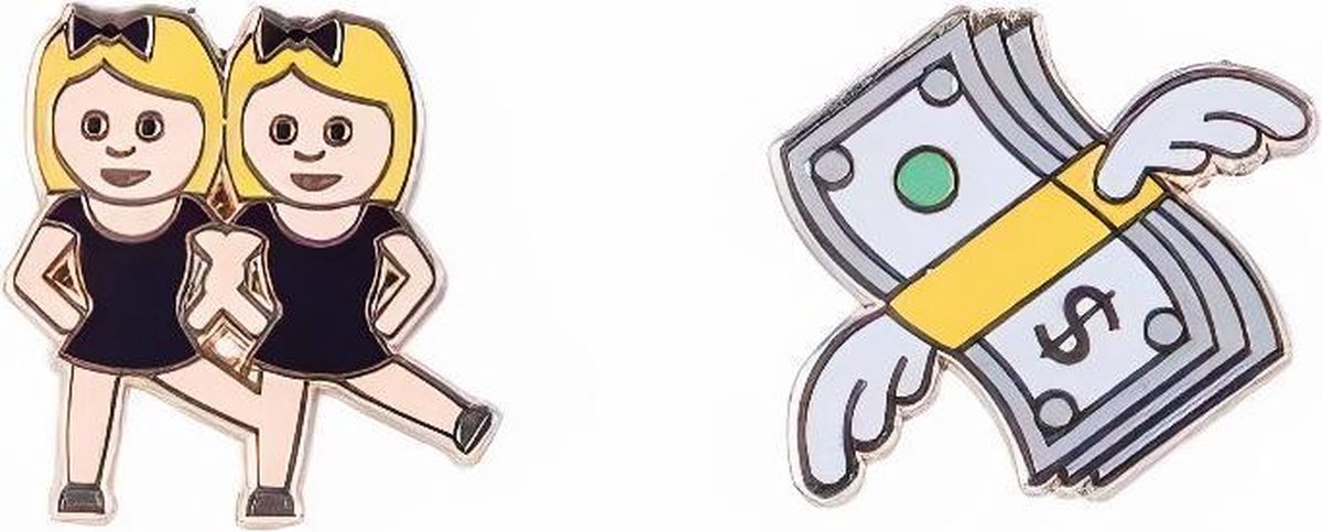 Doiy Decoratiepinnen Pinaholic Emoji 12