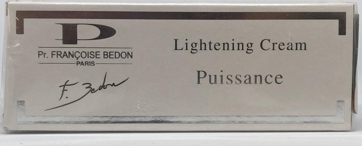Pr Francoise Bedon - Puissance Lightening cream