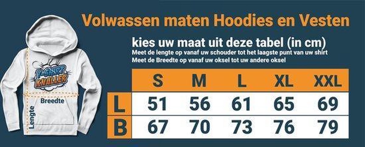 Vader hoodie  – Papa hoodie met capuchon Heren – Perfect Vaderdag sweater  - Geschenk hoodie Cadeau – Hoodie  - Maat M