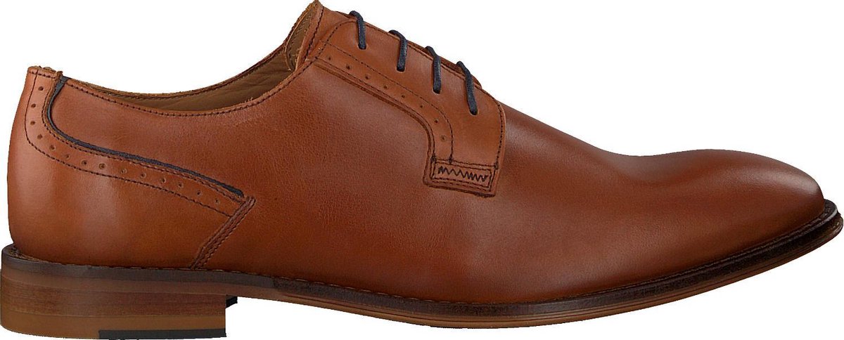 Mazzeltov Mrubi Nette schoenen - Business Schoenen - Heren - Cognac - Maat 42