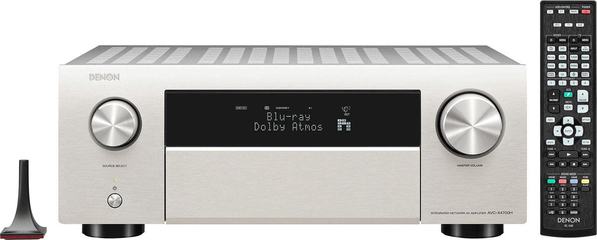 Denon AVC-X4700H 125 W 9.2 kanalen Surround 3D Zilver