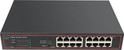SBVR - TXE168 - Ethernet Netwerk Switch - 16 poorten - 1000 Mbps | 32 Gbps Switch Capaciteit | RJ45 poorten