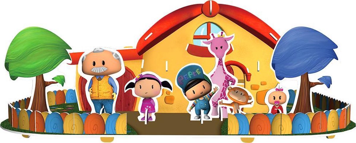 Pepee 3D Puzzle - Pepee'nin Evi 3D - 42 stuks - Voor Kindere 3+