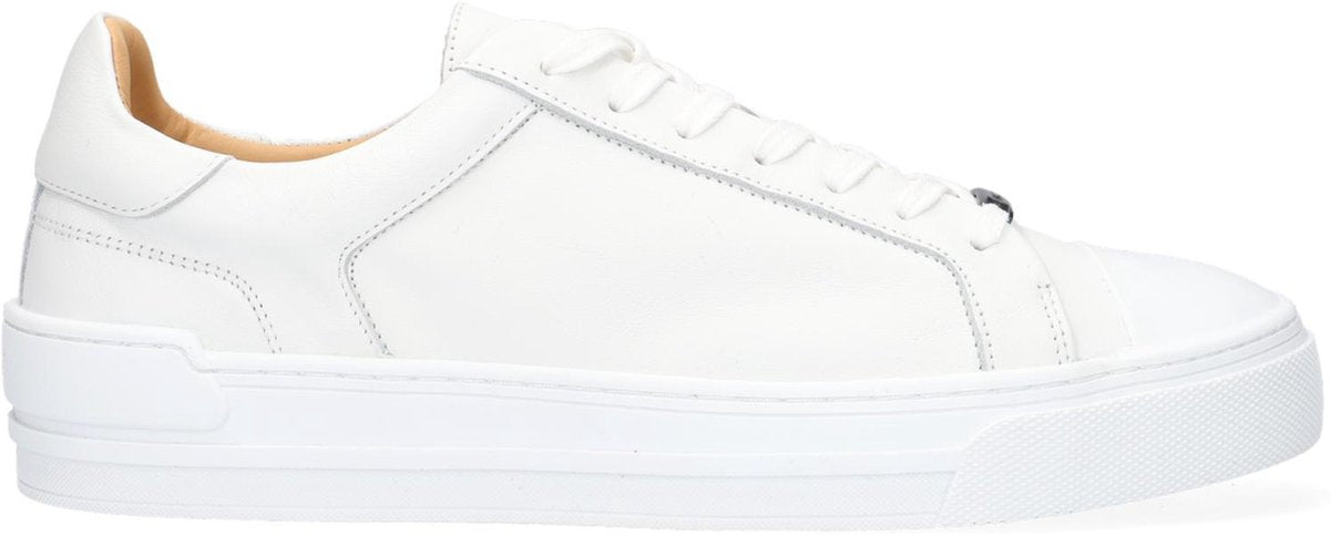 Mazzeltov 11193 Lage sneakers - Leren Sneaker - Heren - Wit - Maat 43