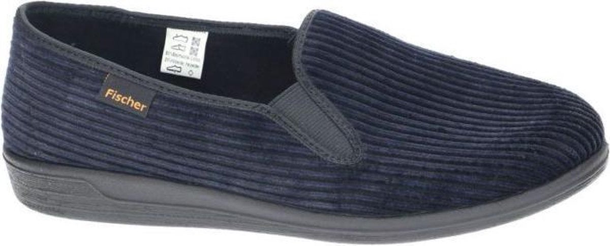 Fischer -Heren -  blauw donker - pantoffels & slippers - maat 43