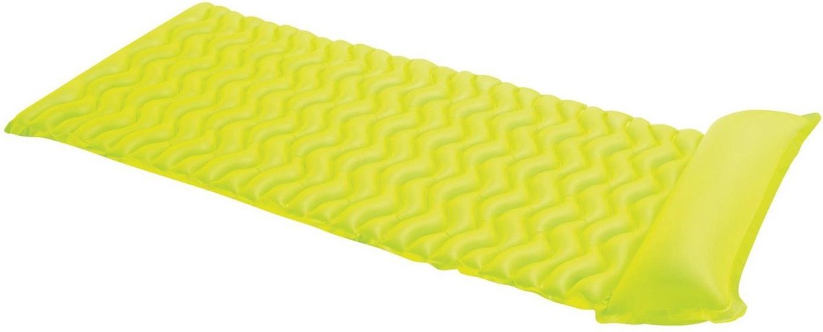 Intex Luchtbed Geel 229 X 86 Cm