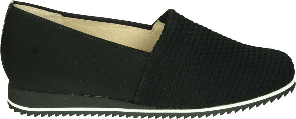 Hassia 301687 - Volwassenen Instappers - Kleur: Zwart - Maat: 41