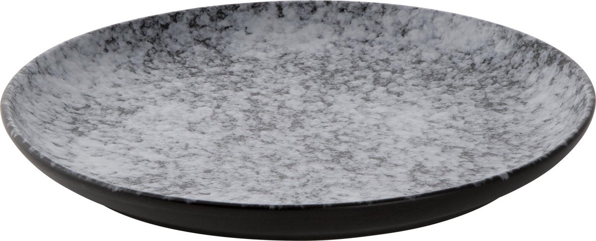 Palmer Bord Rocks 26.5 cm Grijs Zwart Porselein 1 stuk(s)