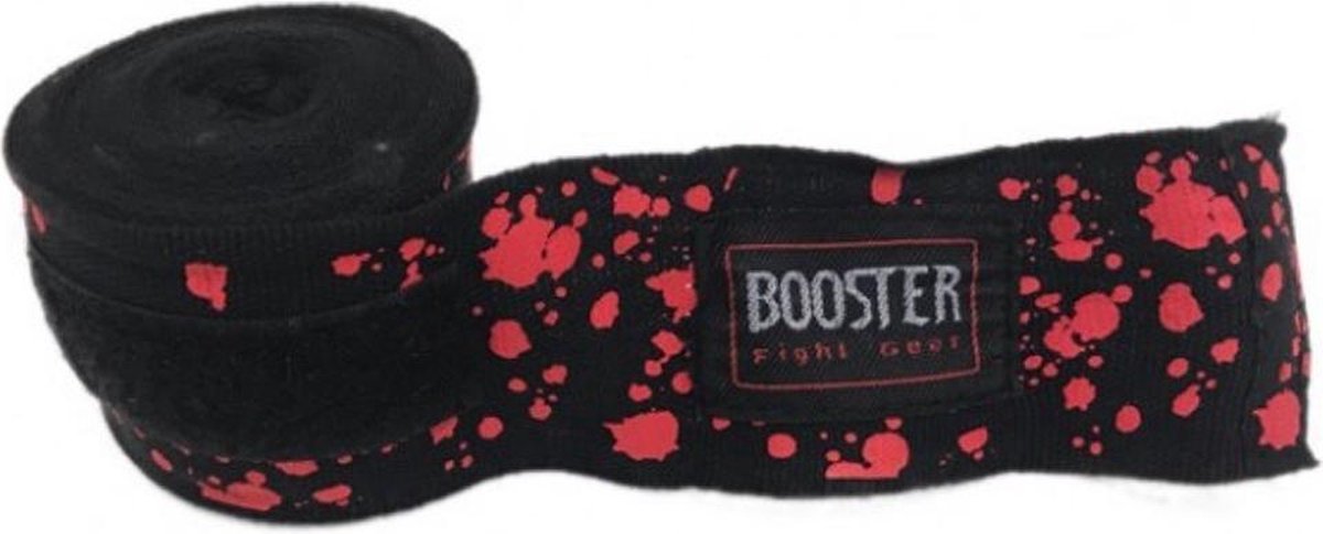 Booster Bandage Splatter Zwart Roze 460cm - Senior