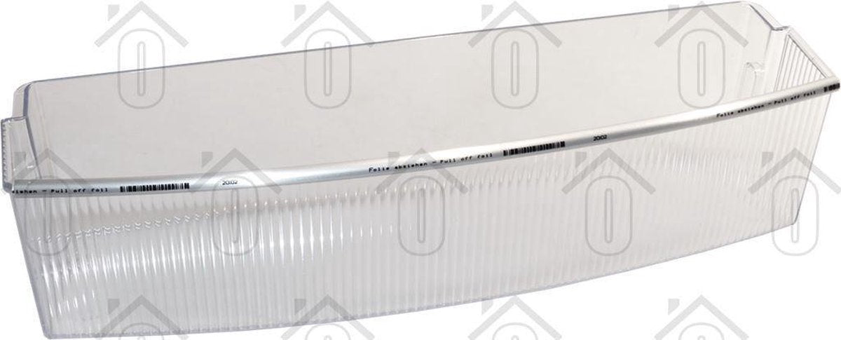 Bosch Flessenrek Transparant met metalen randje K9614X7