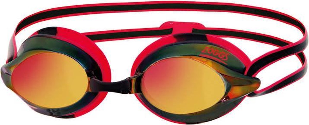 Zoggs Racespex Mirror Zwembril - Black Red