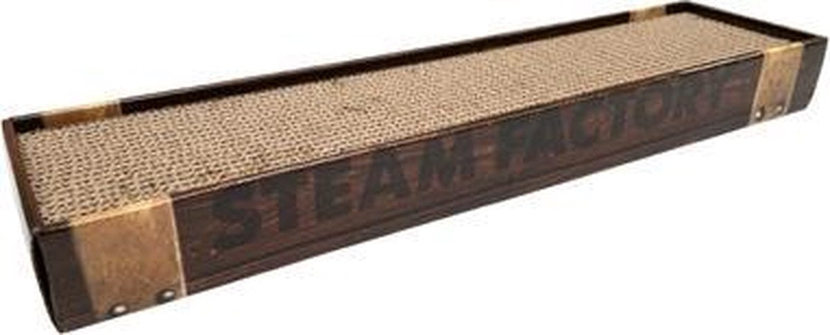 Croci krabplank homedecor wenge houtprint donkerbruin - 48x12