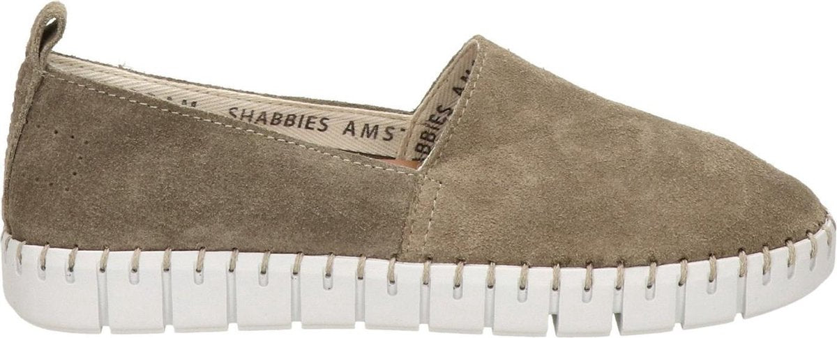 Shabbies dames instapper. - Taupe - Maat 39