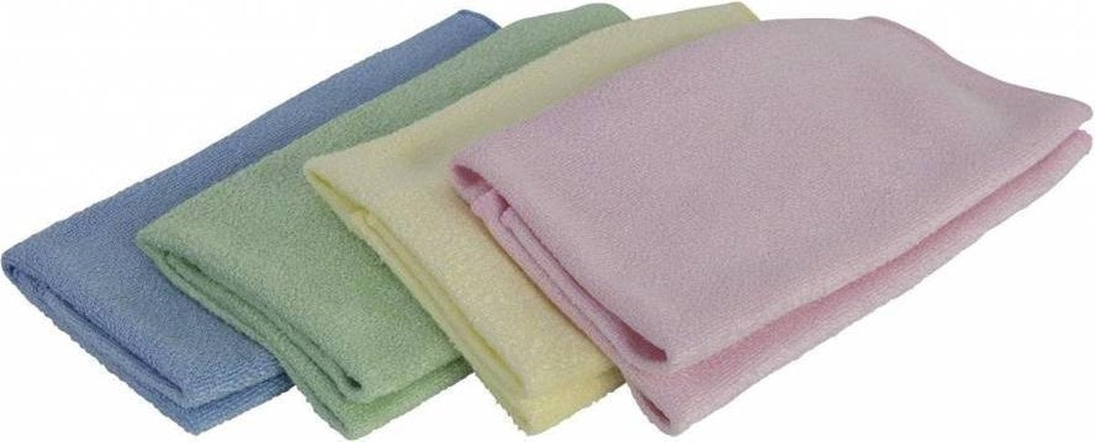 Microvezeldoek Geel - 10 stuks