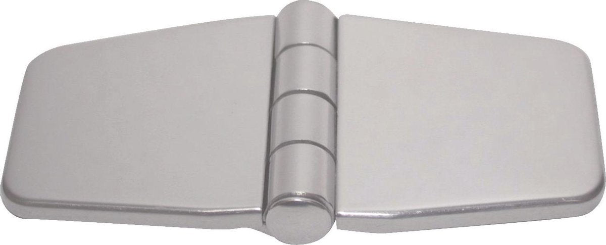Luikscharnier - 74x40x2 - Rvs 316 - Knoop boven