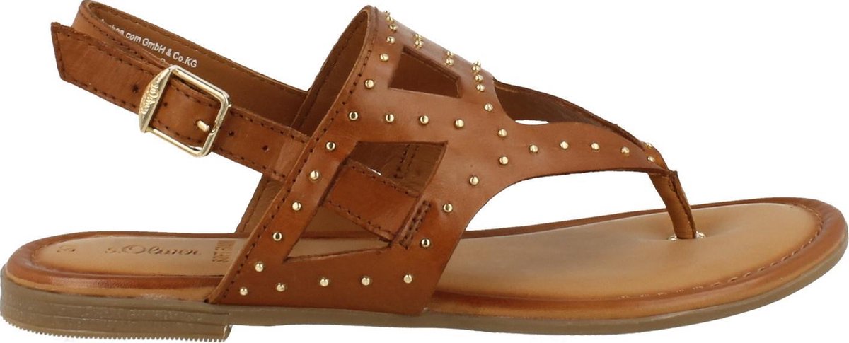 S.oliver sandaal Cognac-38