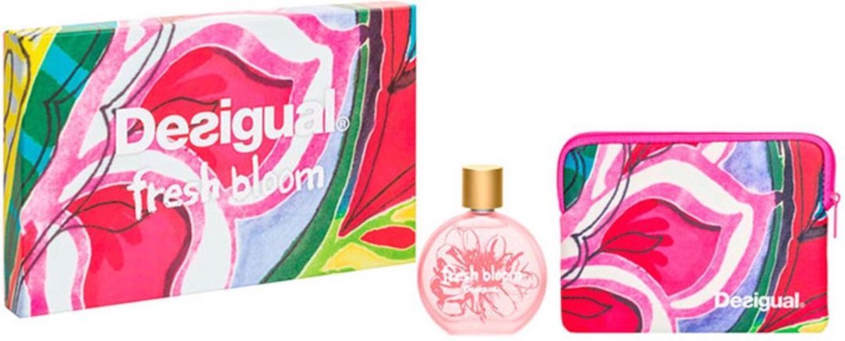 Desigual Fresh Bloom Eau De Toilette 100ml Vaporizador + Neceser