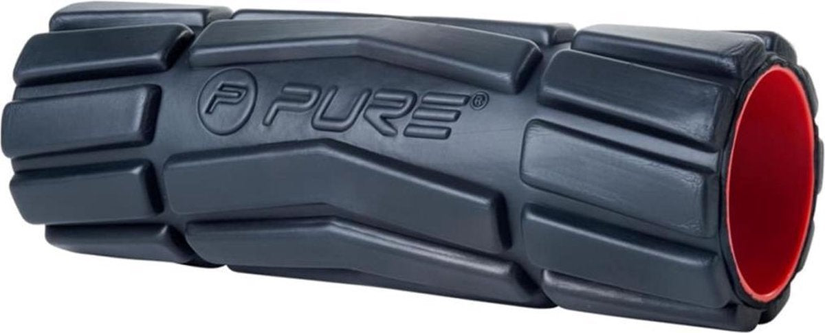 Pure2Improve - Foam en Massageroller 38cm - Firm - Zwart