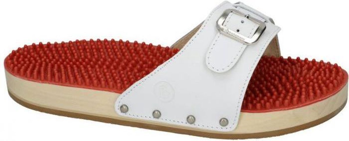 Berkemann -Heren -  wit - pantoffels & slippers - maat 46½