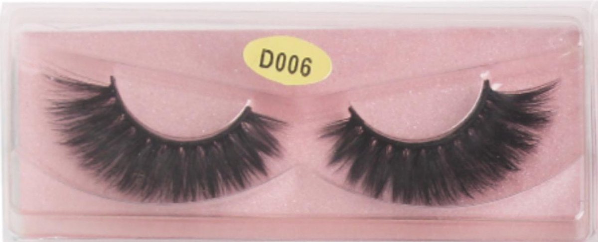 nep wimpers | fake eyelashes |3D mink in no D006